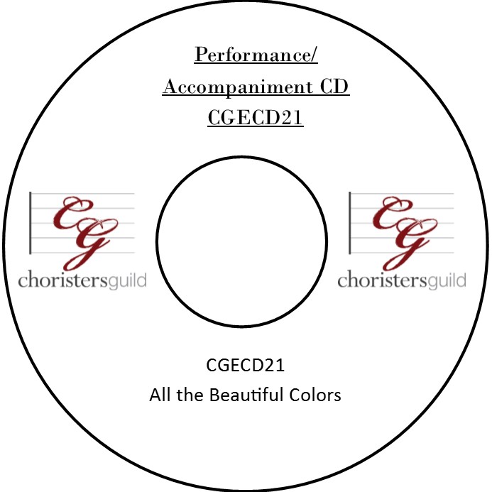 All the Beautiful Colors (A Partner Song with De Colores) (Accompaniment CD)