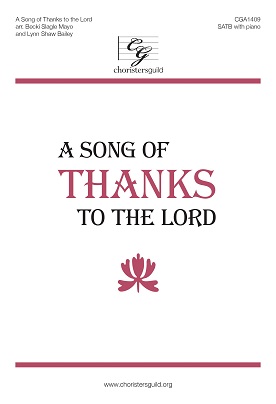 A Song of Thanks to the Lord