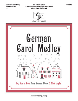 German Carol Medley - Handbell Score