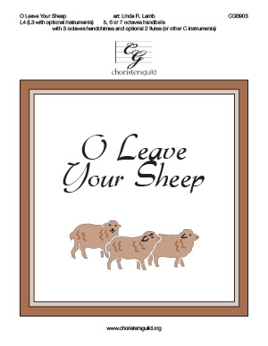 O Leave Your Sheep