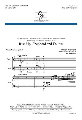 Rise Up, Shepherd and Follow (Two-part)