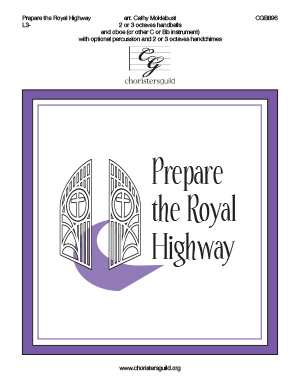 Prepare the Royal Highway (2 or 3 octaves)