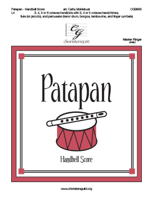 Patapan - Handbell Score