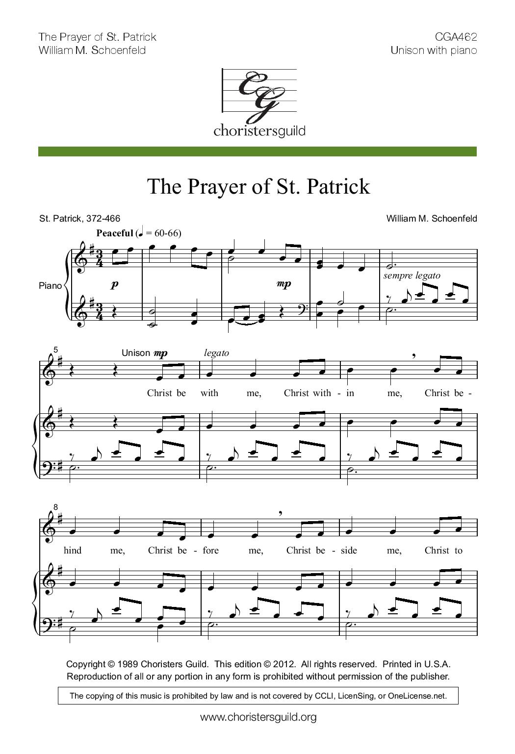 The Prayer of St Patrick