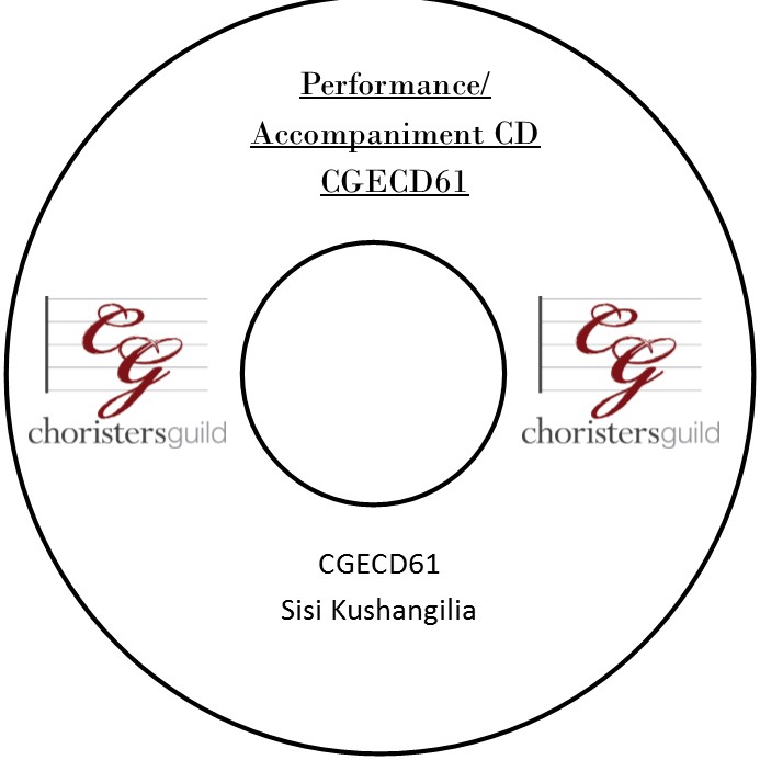 Sisi Kushangilia (We Will Be Glad) (Performance/Accompaniment CD)