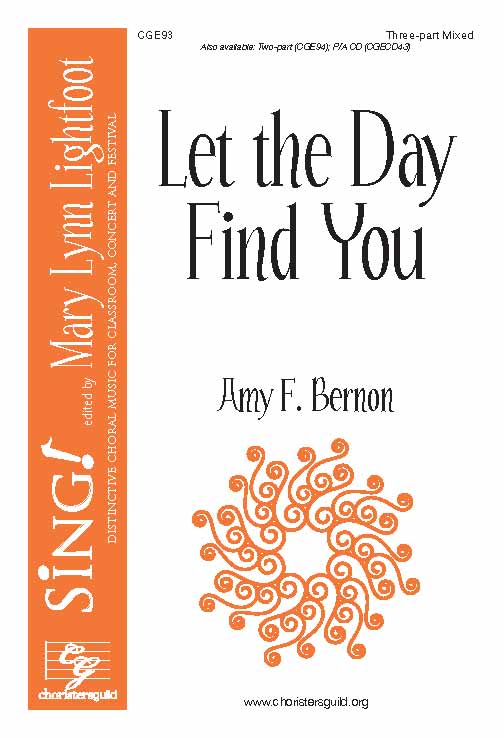 Let the Day Find You (Three-part Mixed)