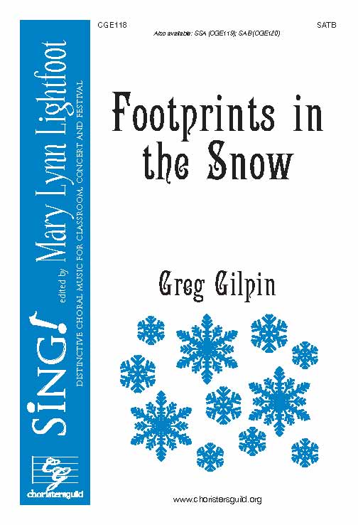Footprints in the Snow (SATB)