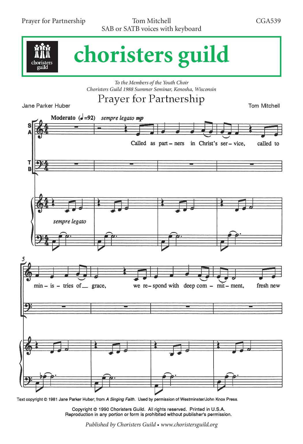 Prayer for Partnership