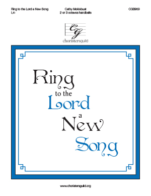 Ring to the Lord a New Song (2 or 3 octaves)