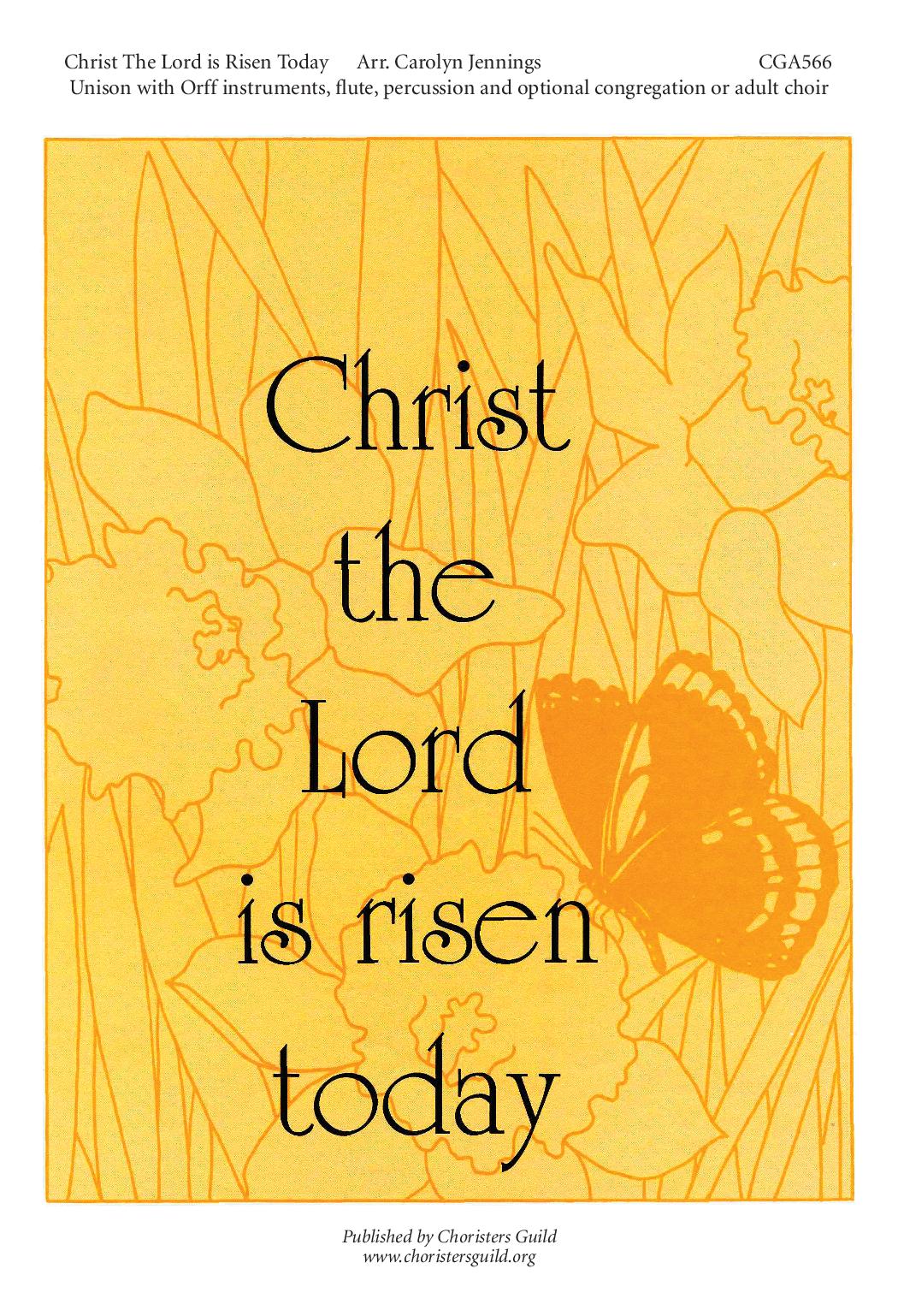 Christ the Lord is Risen Today