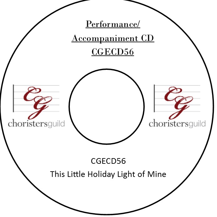 This Little Holiday Light of Mine (Performance/Accompaniment CD) 