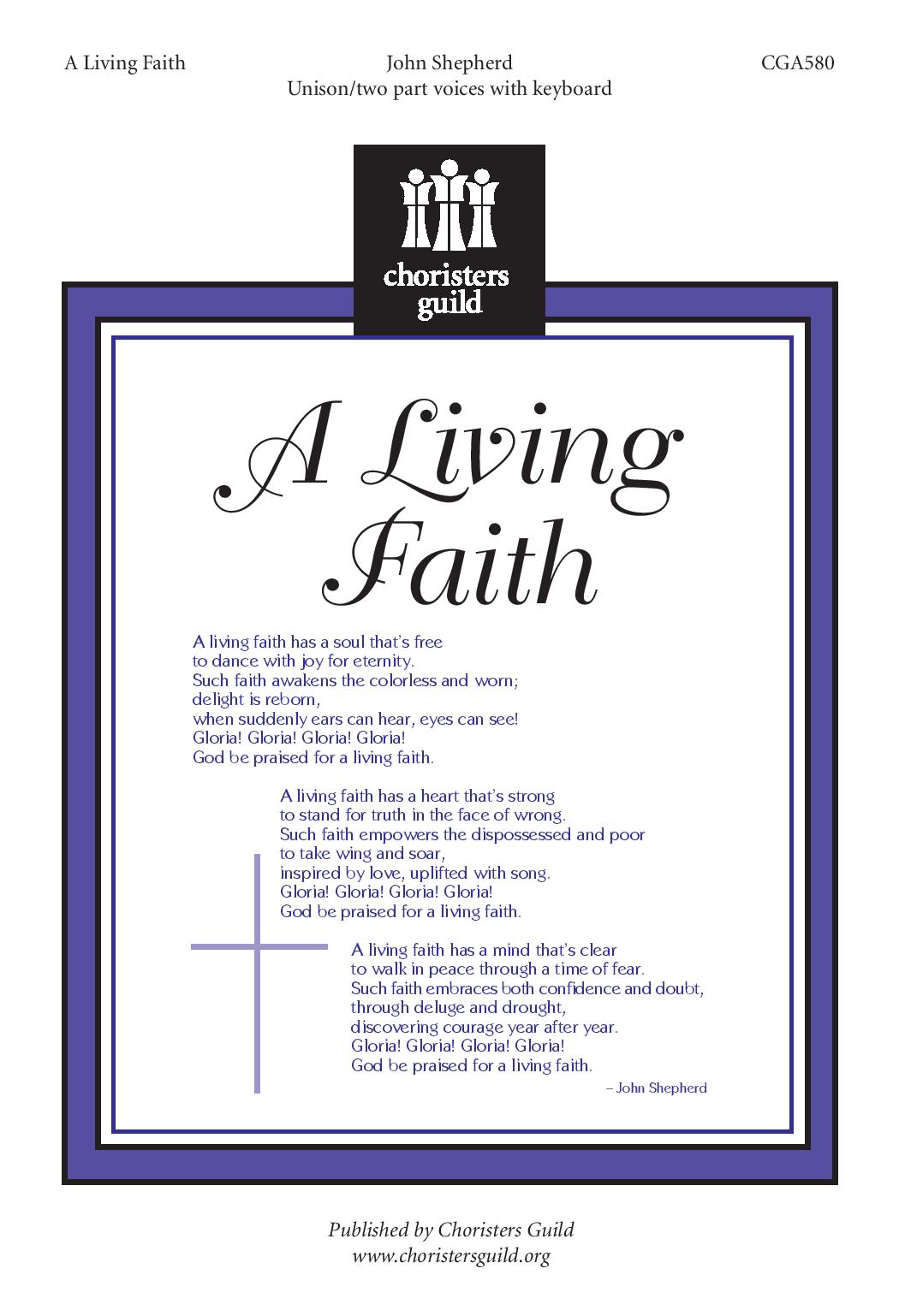 A Living Faith