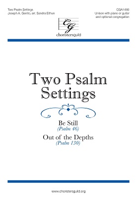 Two Psalm Settings: "Be Still" (Accompaniment Track)