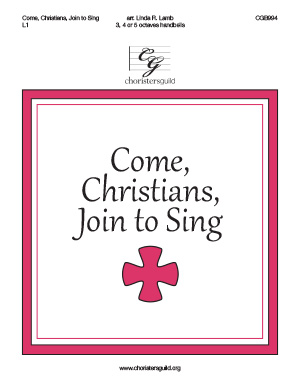 Come Christians, Join to Sing (3, 4 or 5 octaves) 