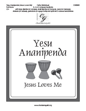 Yesu Ananipenda (Jesus Loves Me) - Full Score 