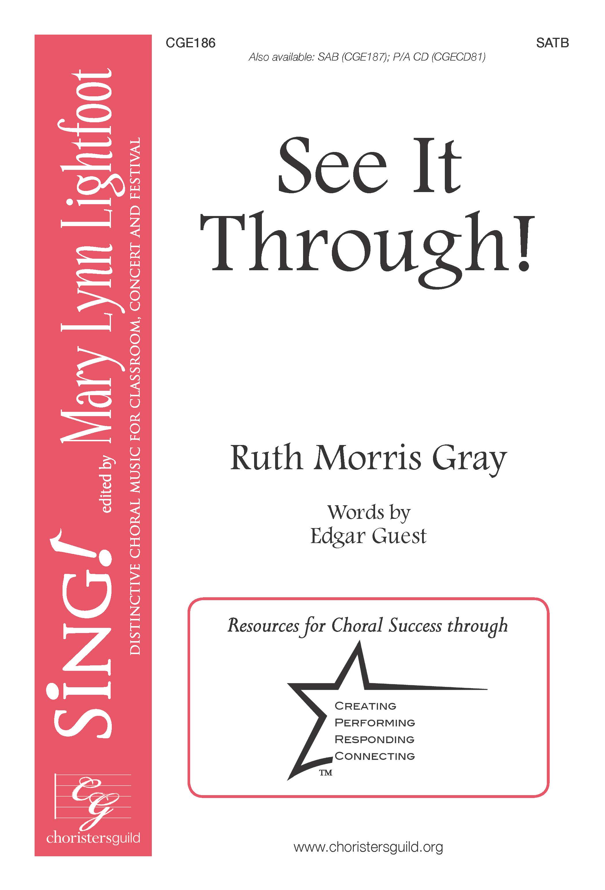 See It Through! - SATB