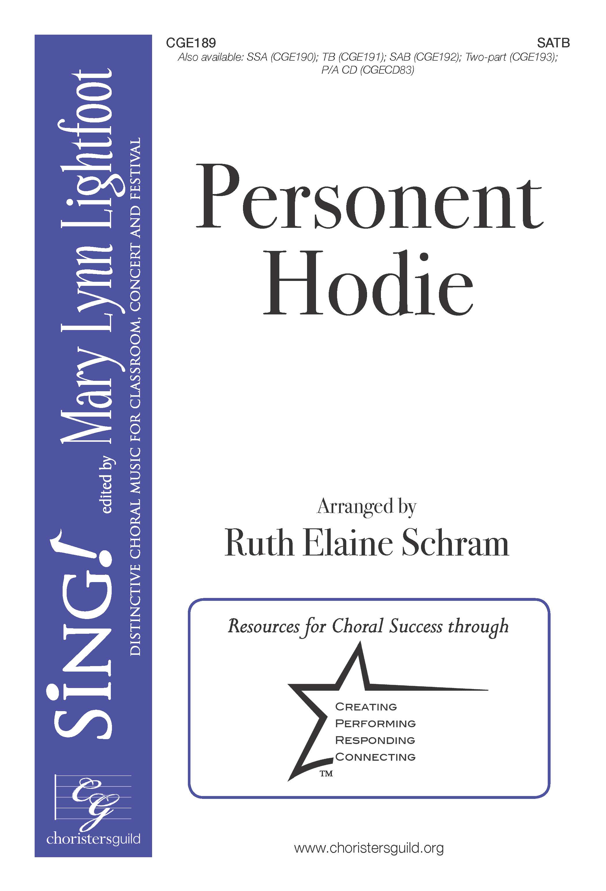 Personent Hodie SATB