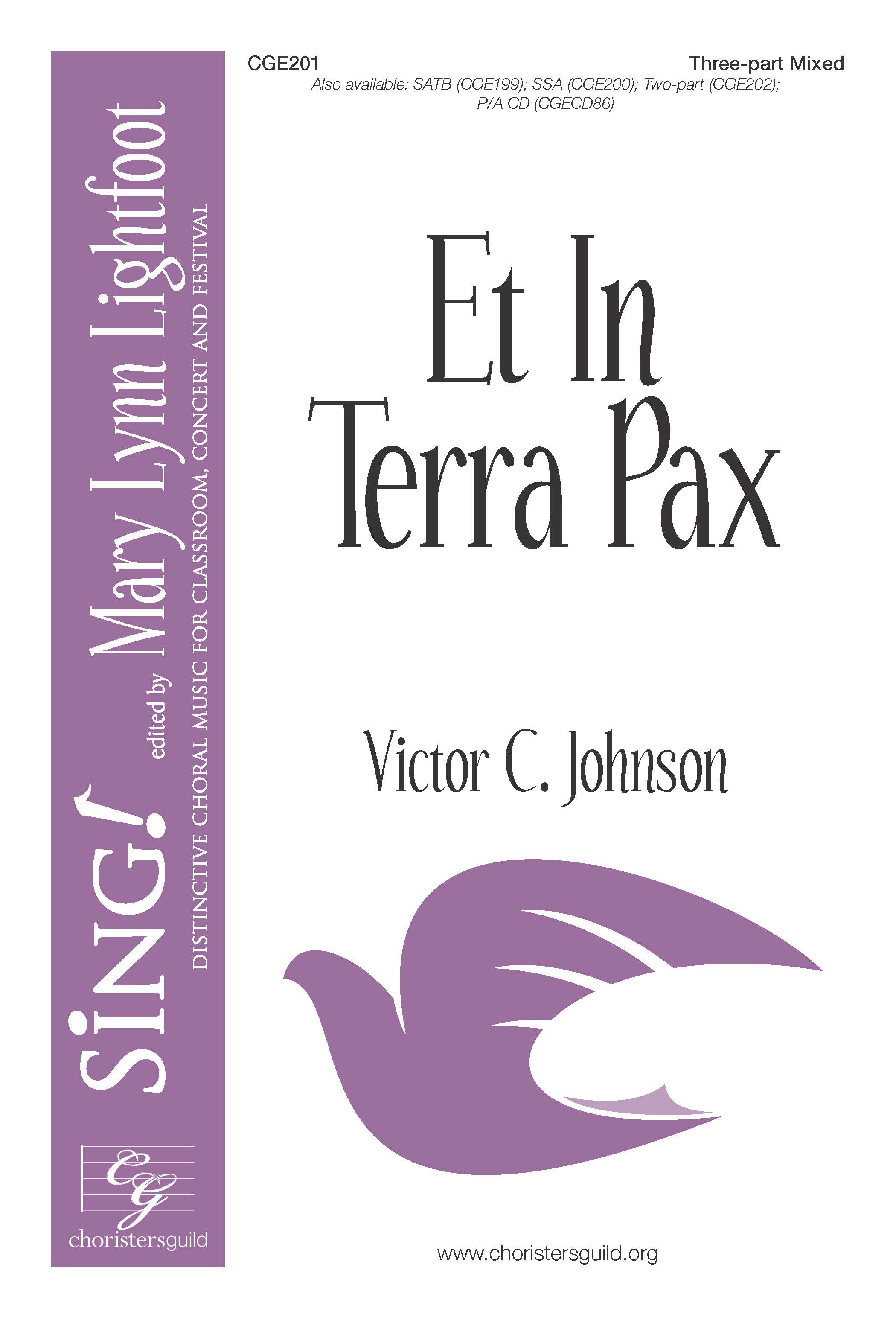 Et In Terra Pax Three-part Mixed