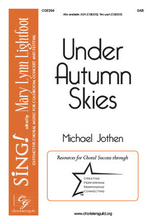 Under Autumn Skies Three-part Mixed