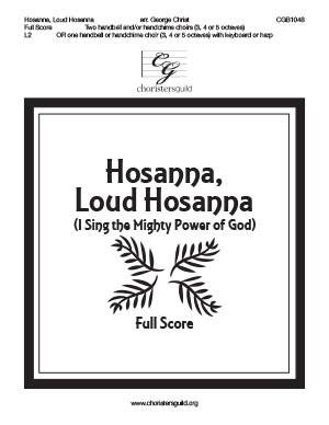 Hosanna, Loud Hosanna - Full Score 
