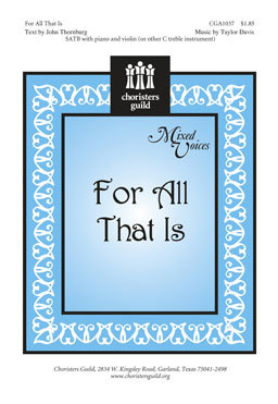 For All That Is