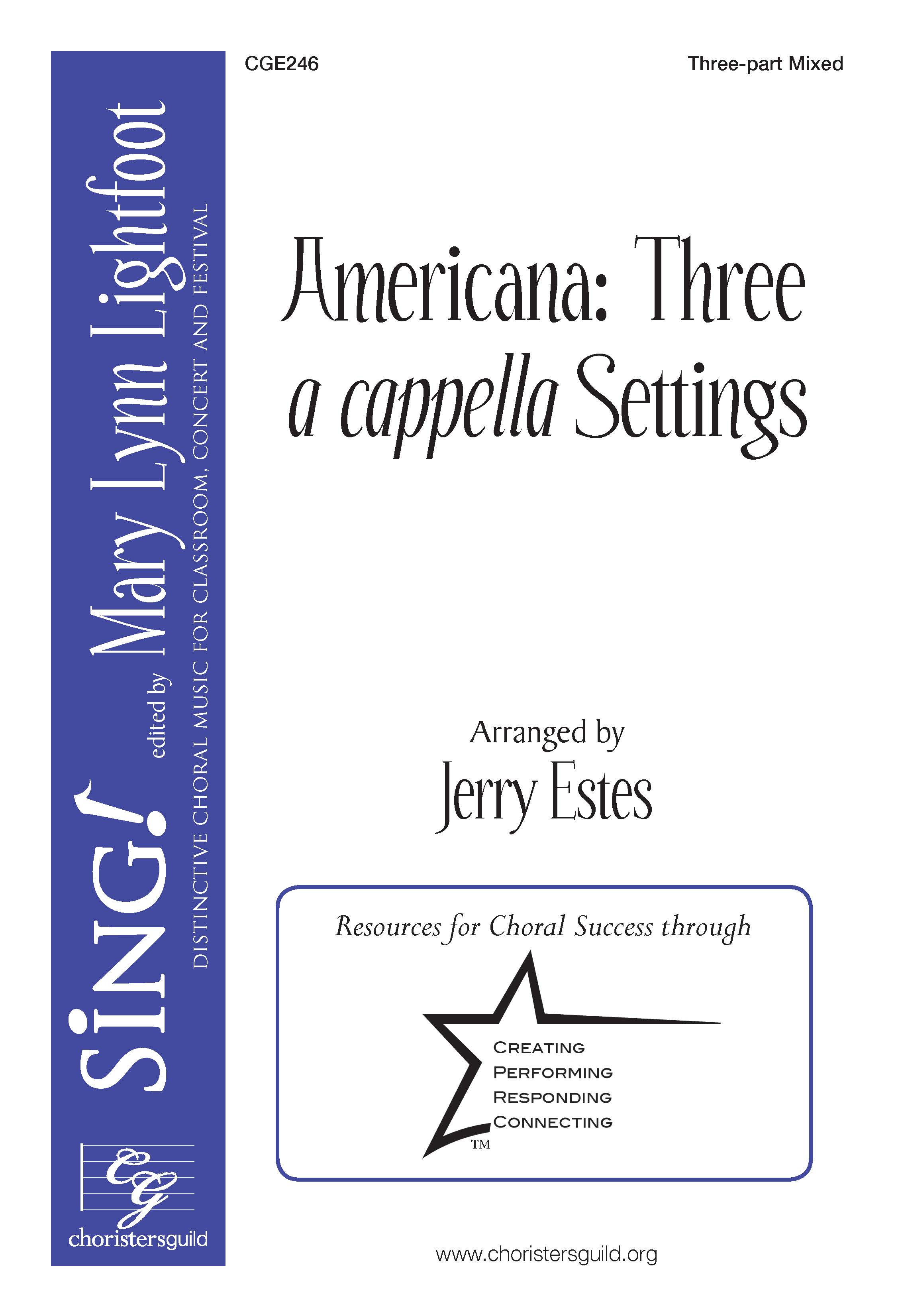Americana: Three a cappella Settings
