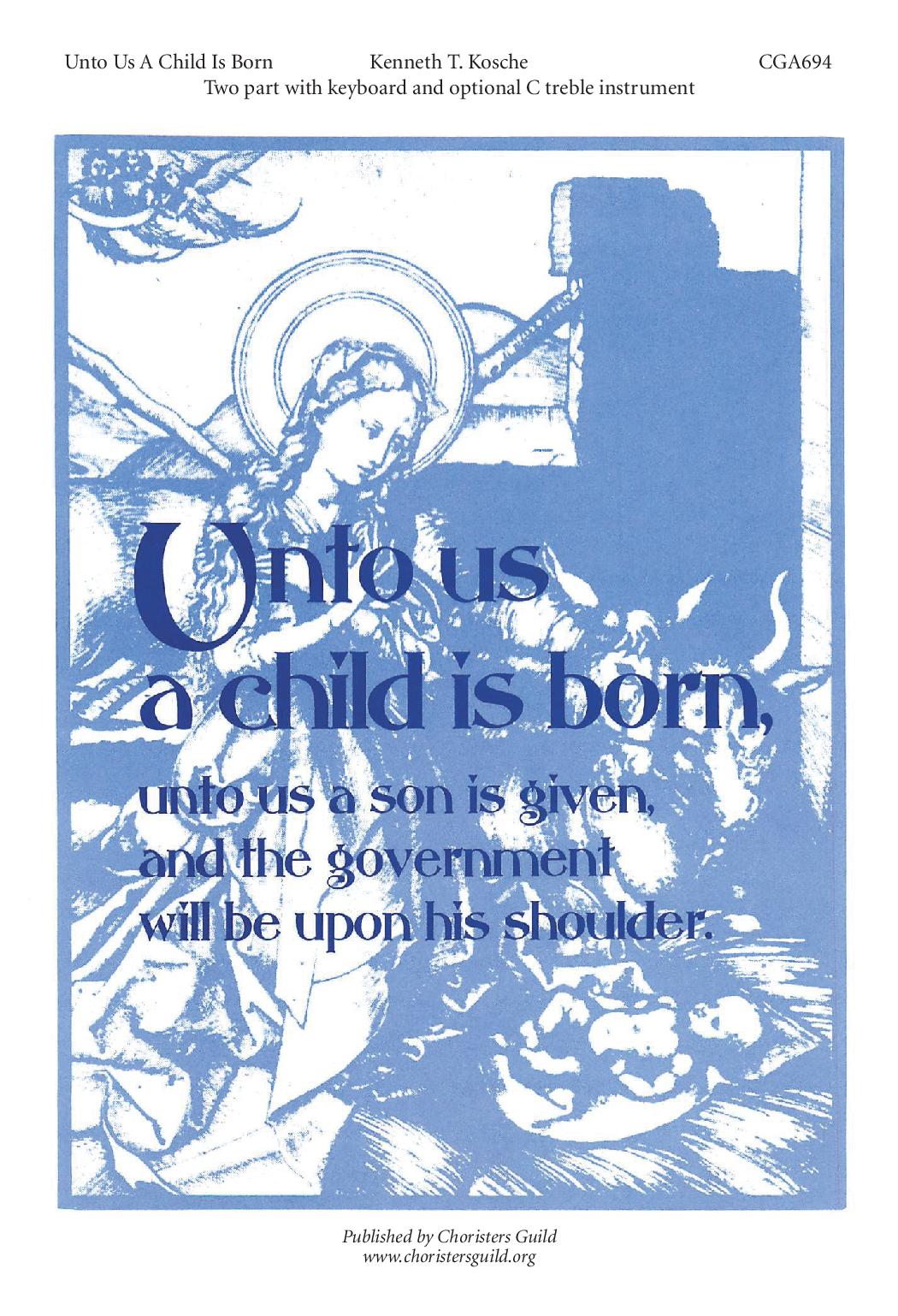 Unto Us a Child is Born