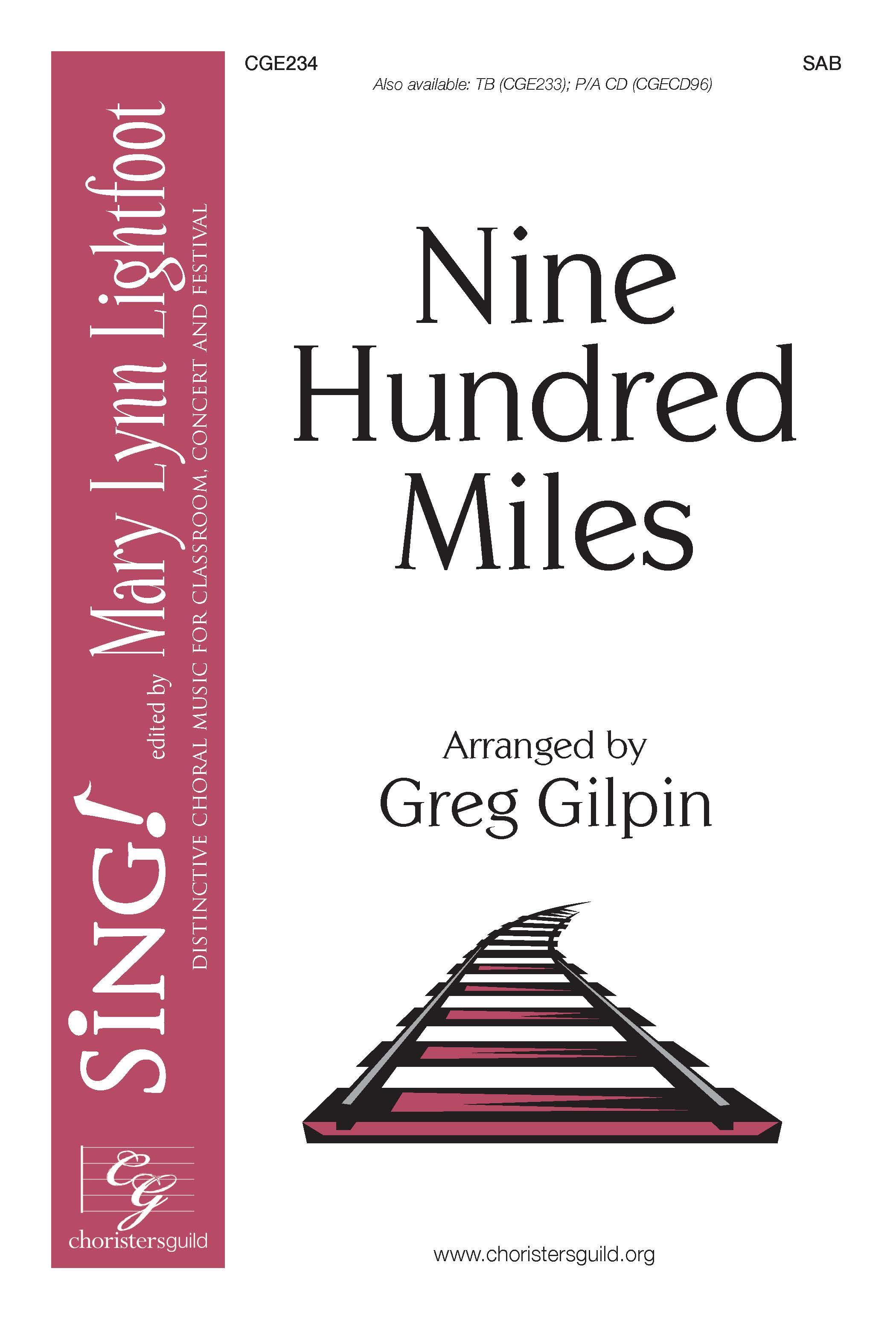 Nine Hundred Miles SAB