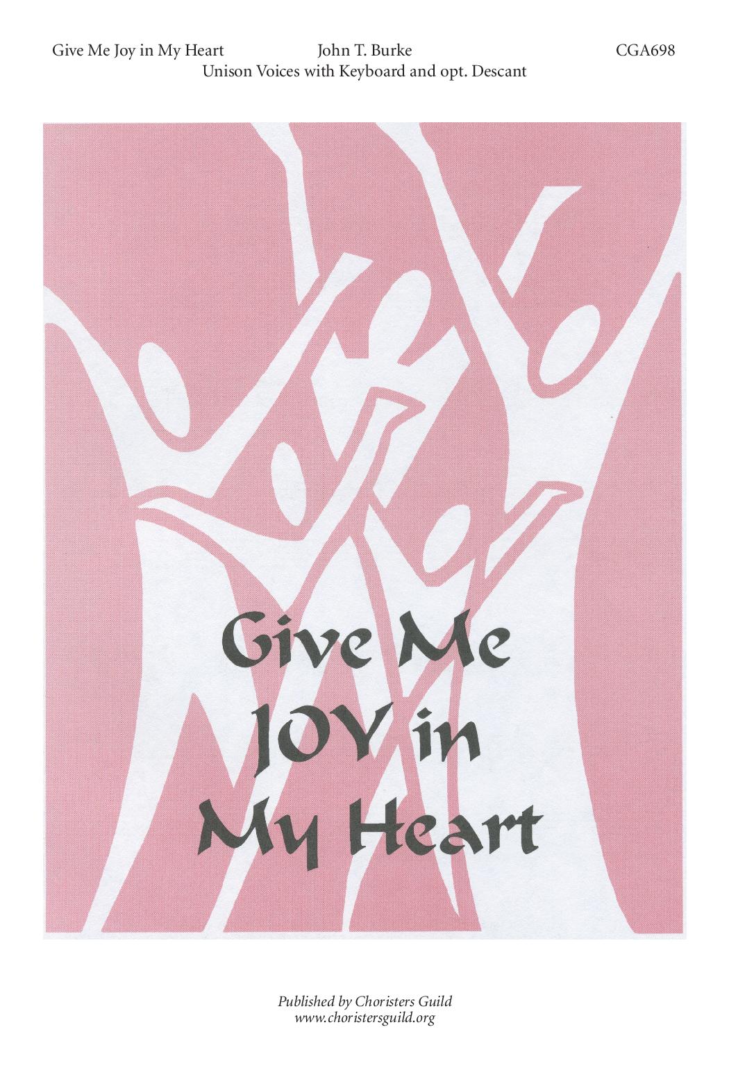 Give Me Joy In My Heart