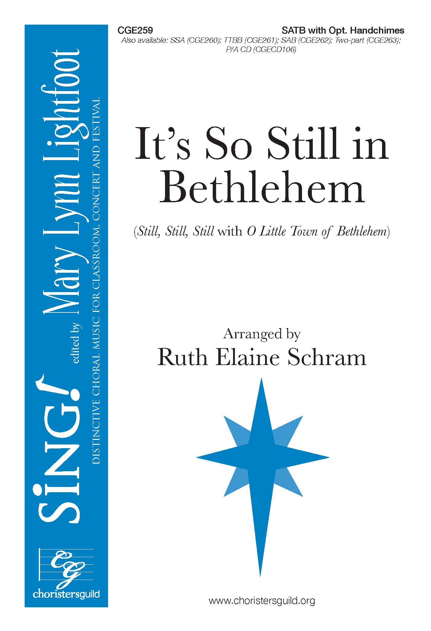 It's So Still in Bethlehem SATB