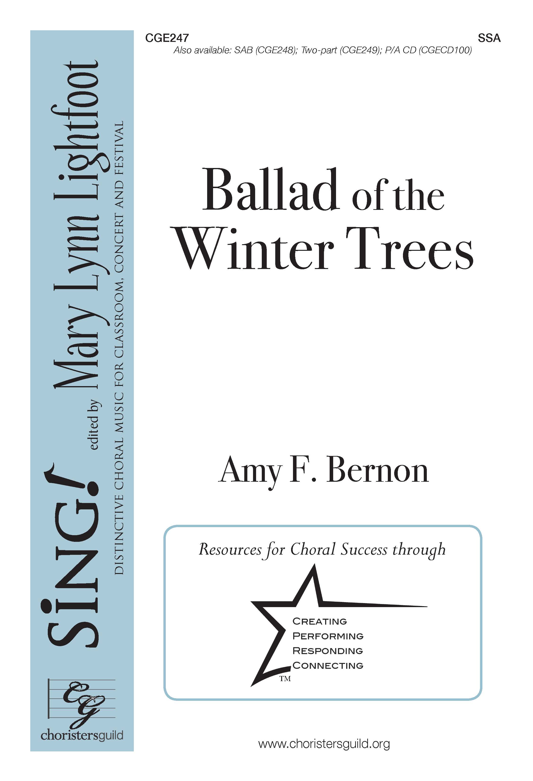Ballad of the Winter Trees SSA