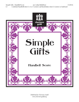 Simple Gifts Handbell Score