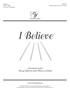 I Believe - Orchestration for String Quintet with Piano or Harp