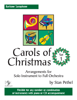 Carols of Christmas, Set 1 - Baritone Saxophone  