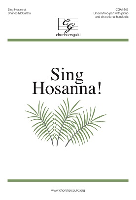 Sing Hosanna! (Accompaniment Track)