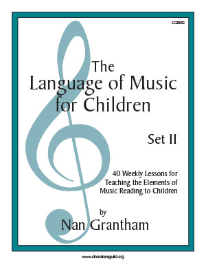 The Language of Music for Children, Set II Book