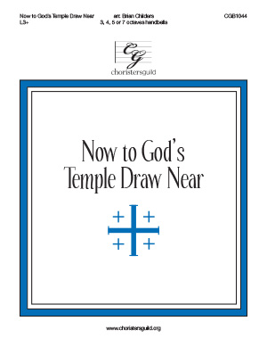 Now to God's Temple Draw Near