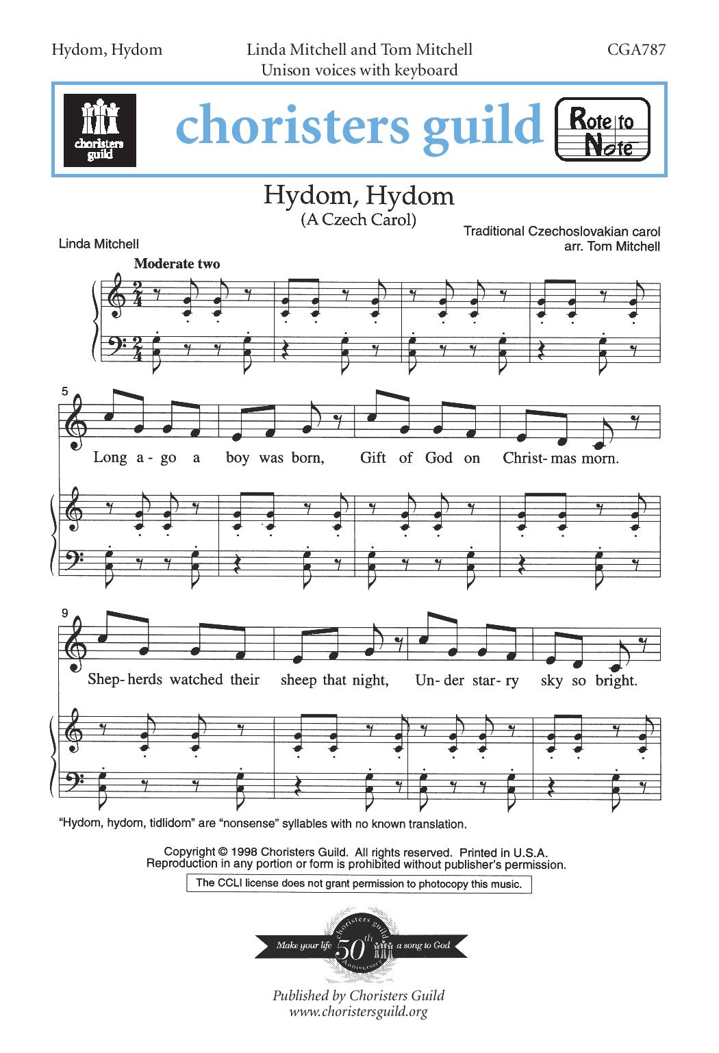 Hydom, Hydom A Czech Carol