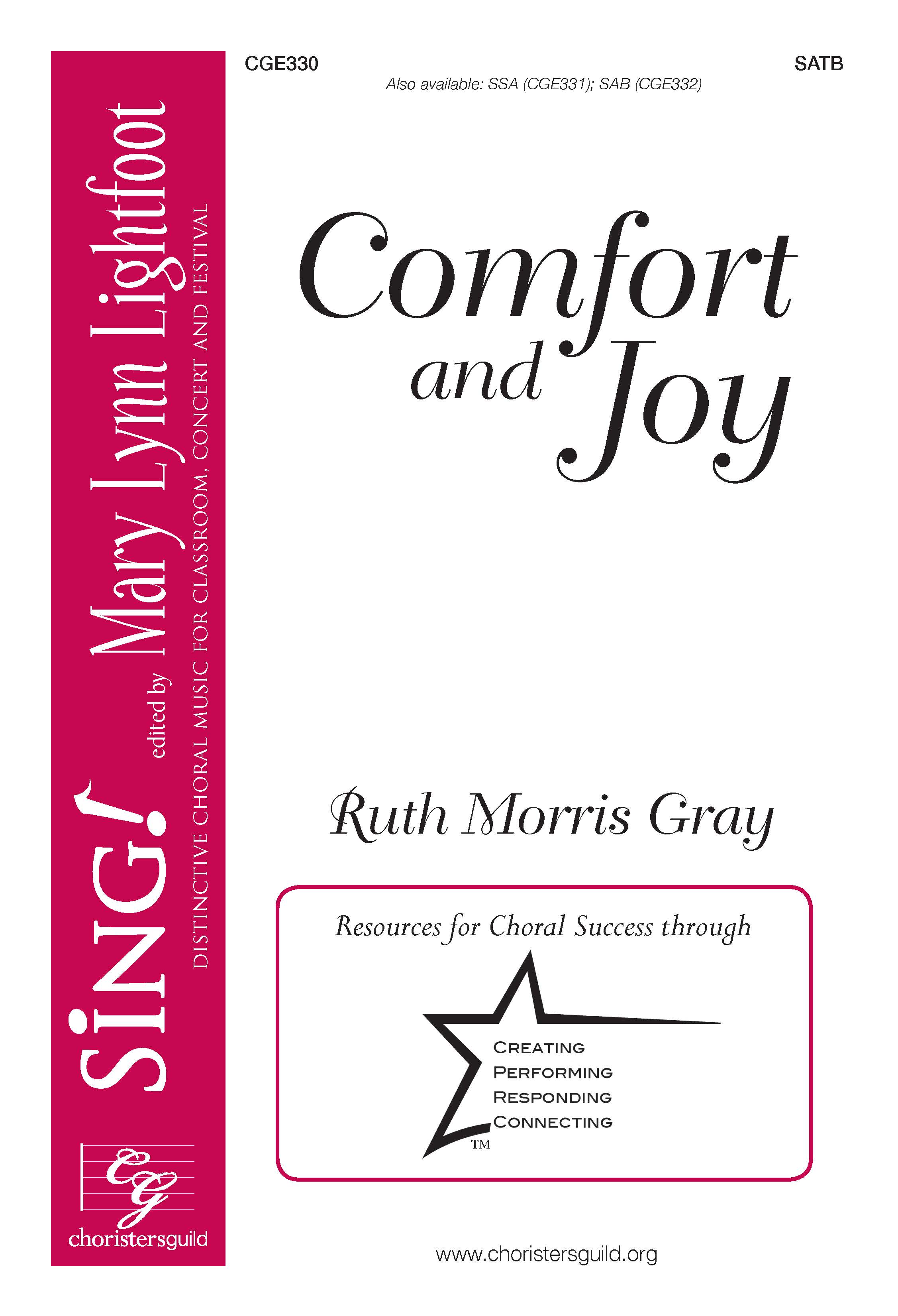 Comfort and Joy - SATB