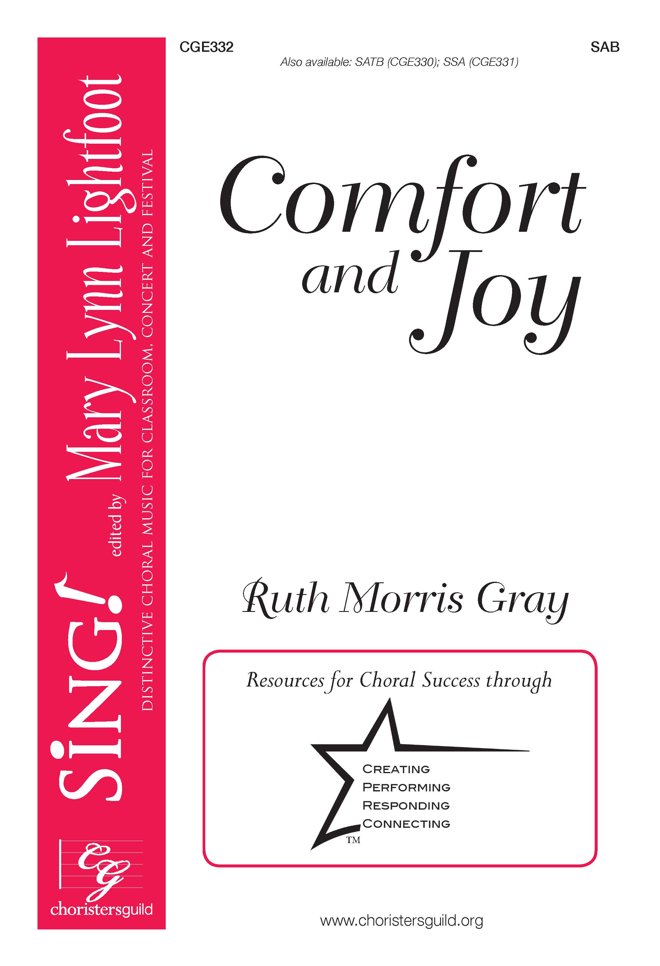 Comfort and Joy - SAB