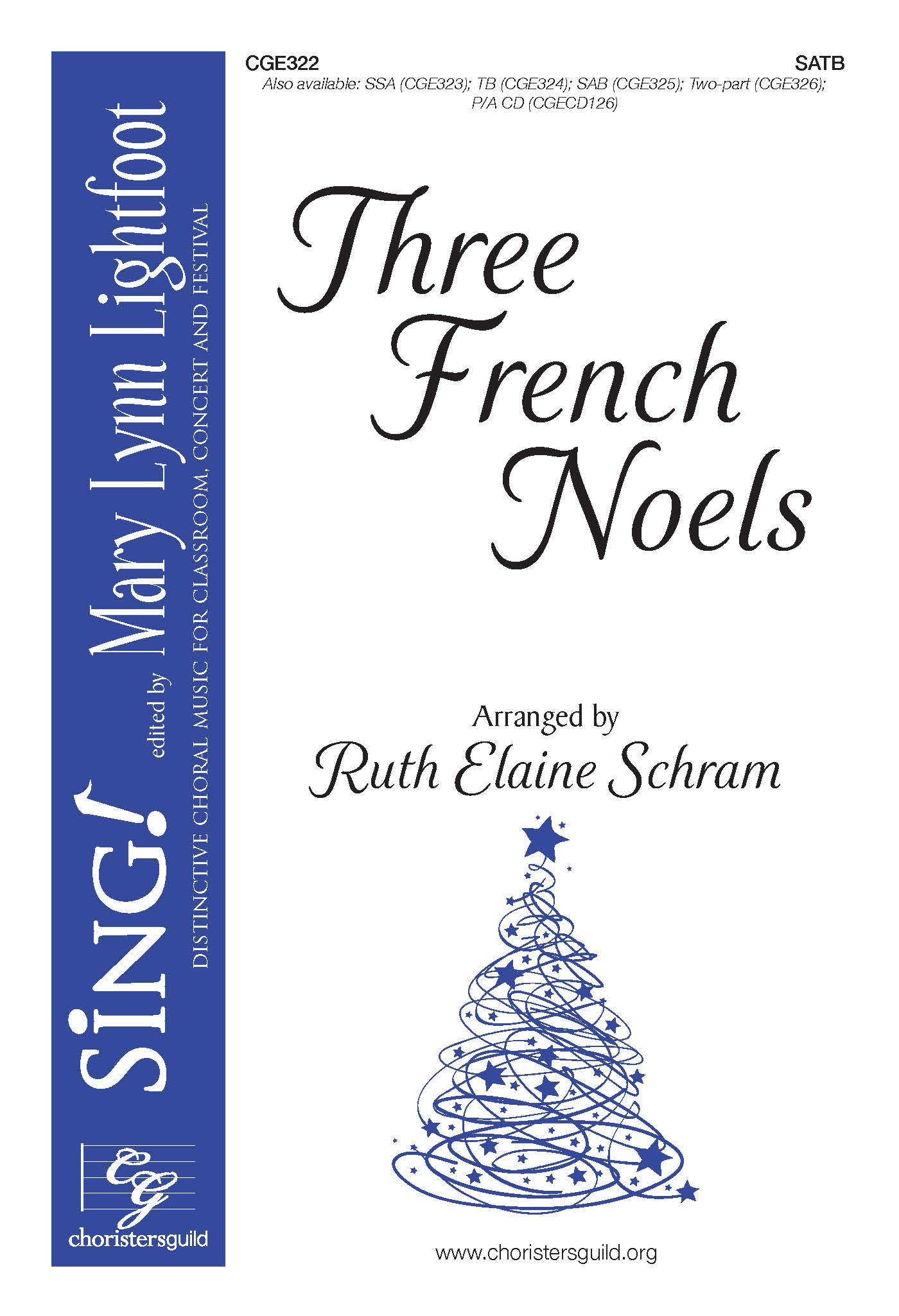 Three French Noels - SATB