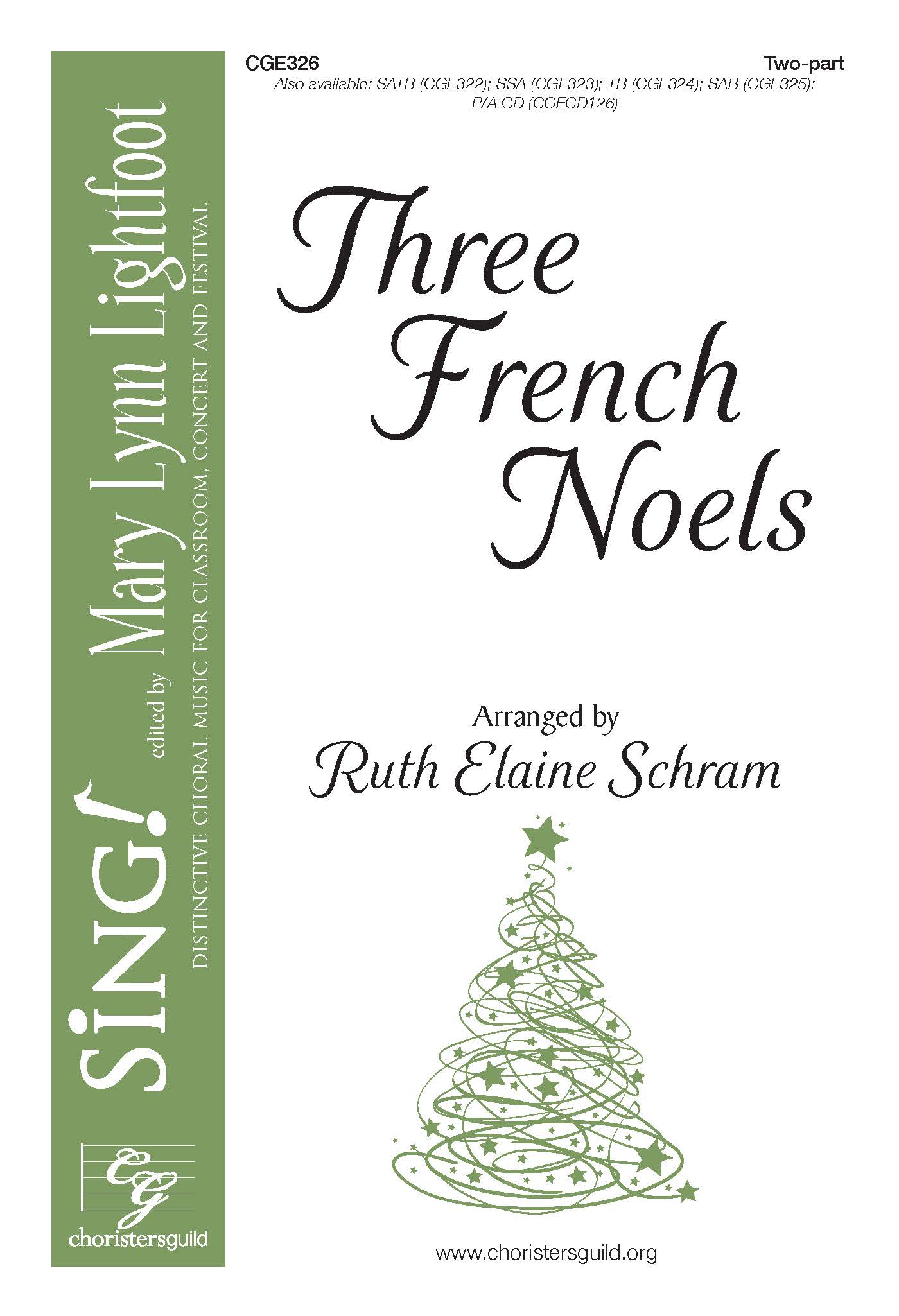 Three French Noels - Two-part