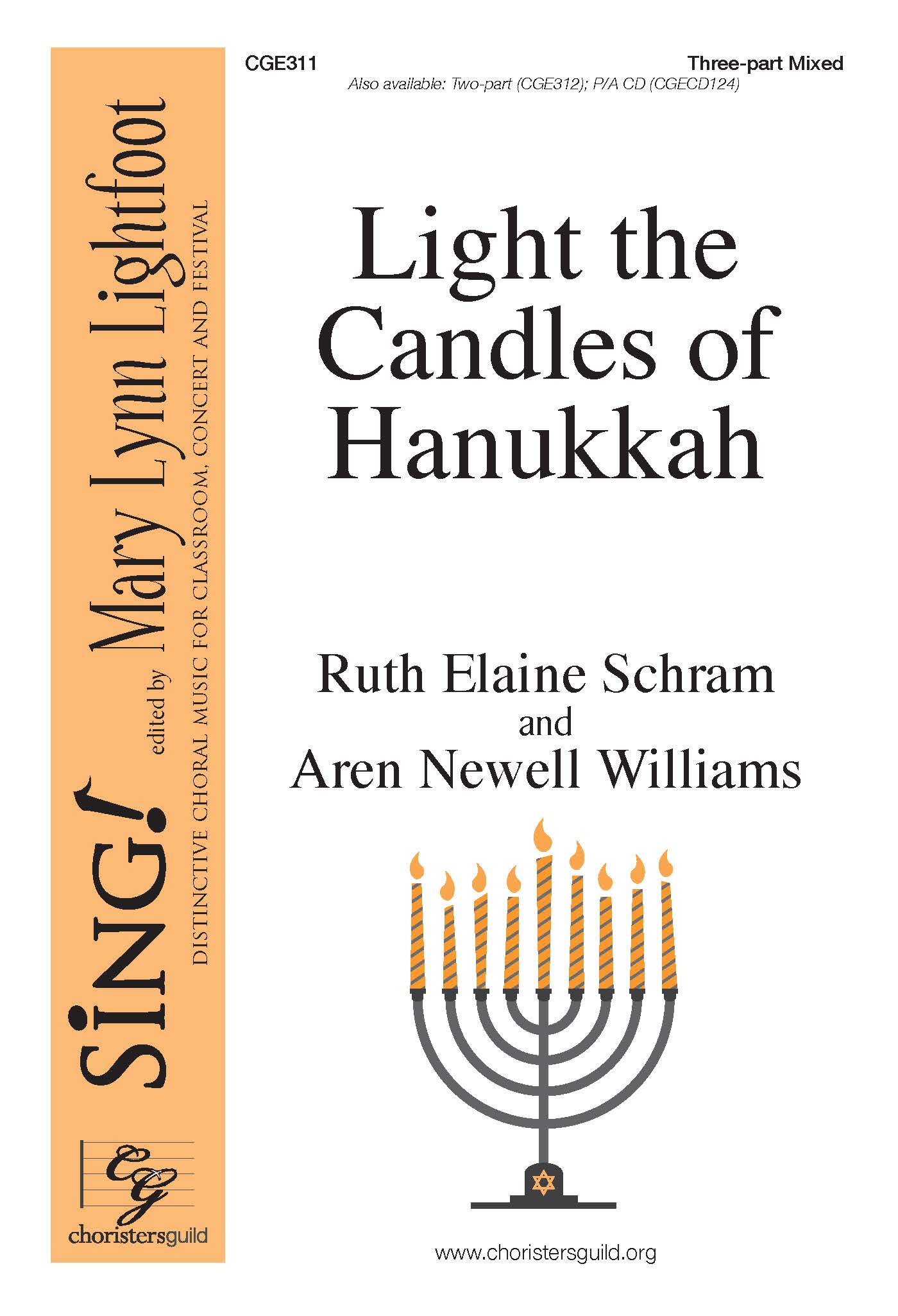 Light the Candles of Hanukkah - Three-part Mixed