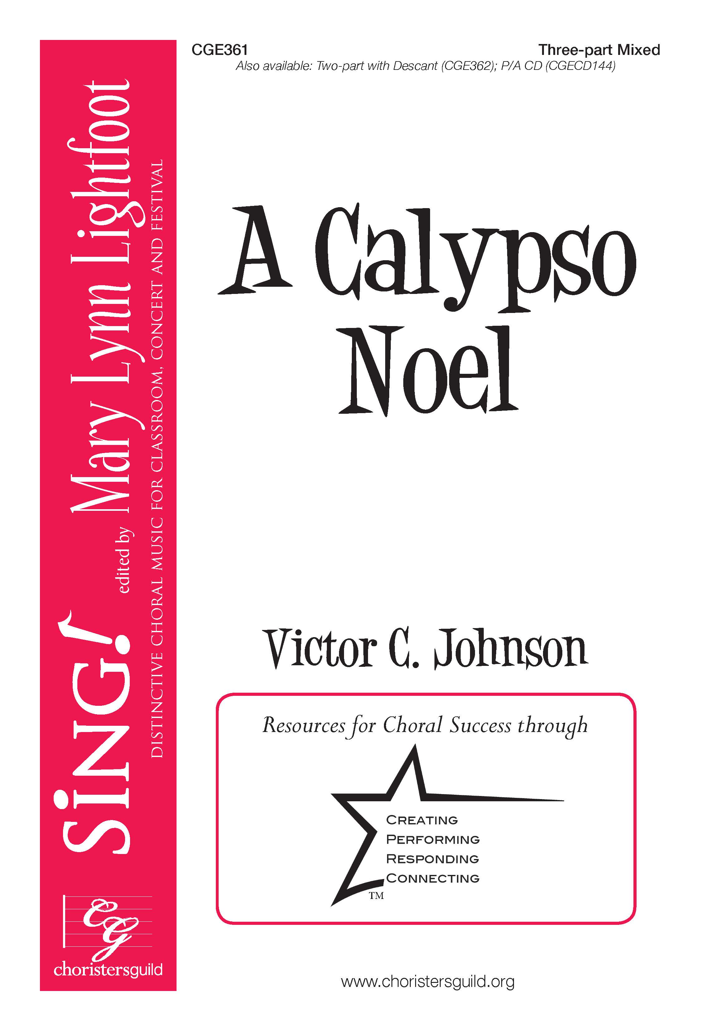 A Calypso Noel - Three-part Mixed