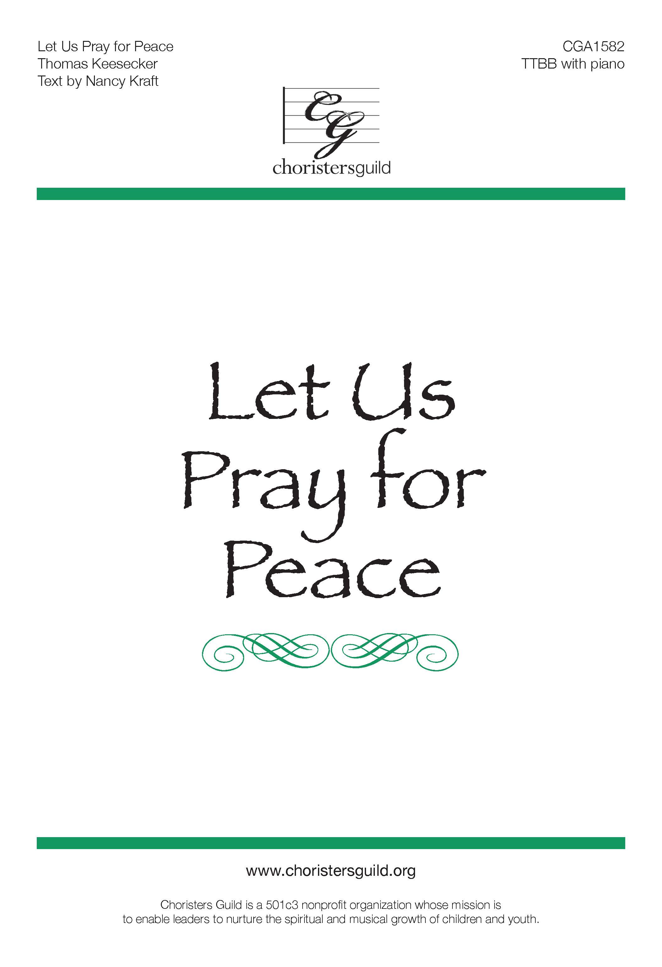 Let Us Pray for Peace (TTBB)