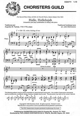 Halle, Hallelujah (Audio Download)
