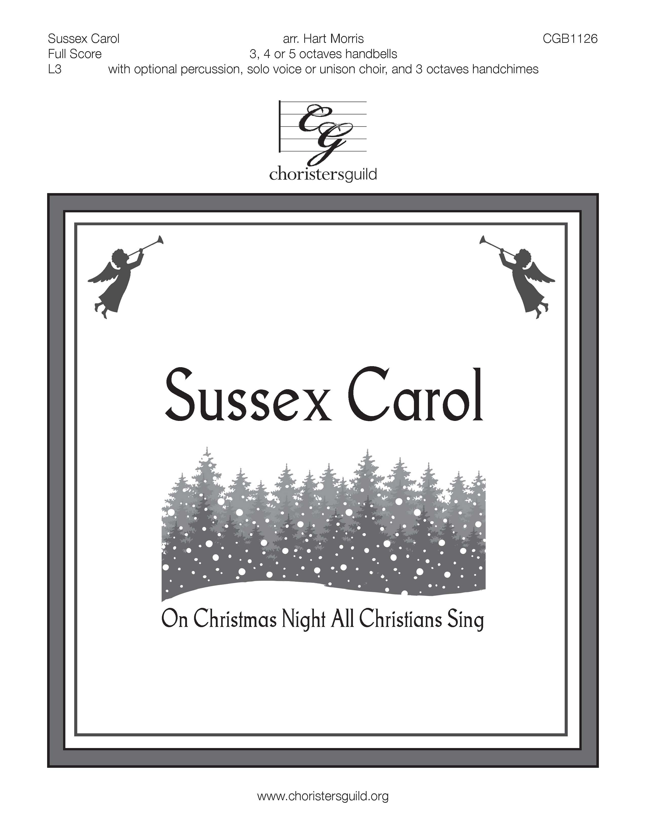 Sussex Carol - Full Score (includes percussion parts)