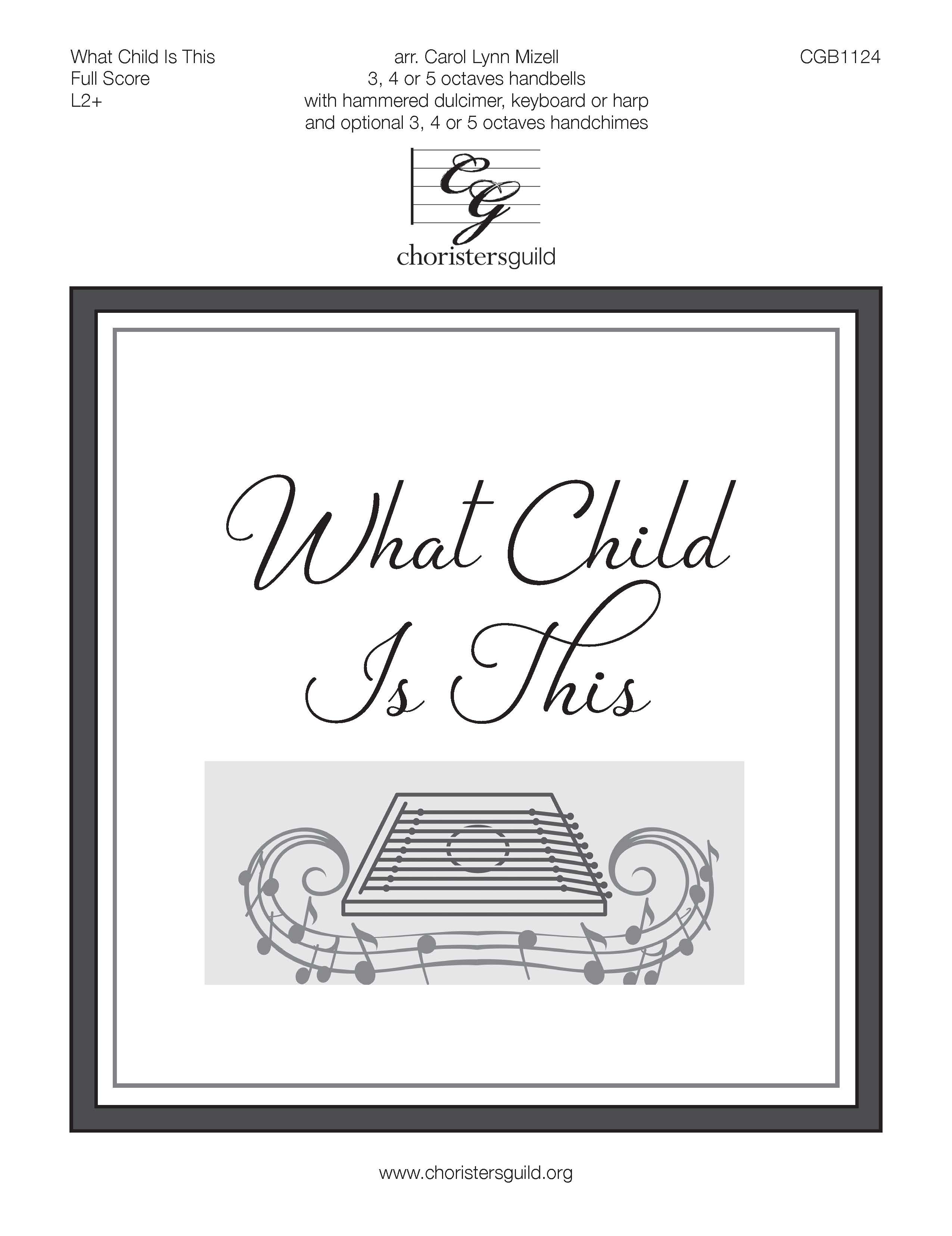 What Child is This - Full Score