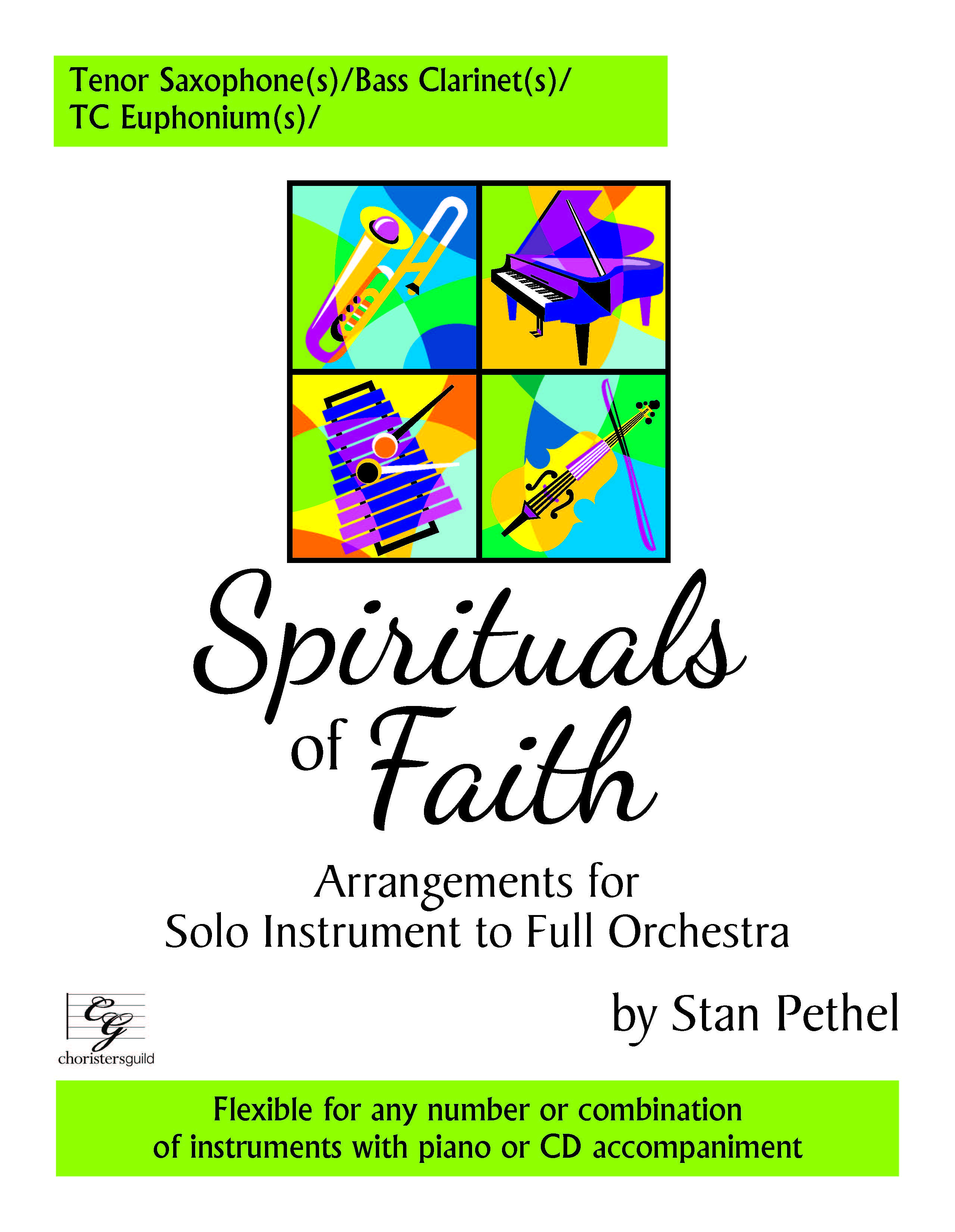 Spirituals of Faith - Tenor Saxophone/Bass Clarinet/TC Euphonium