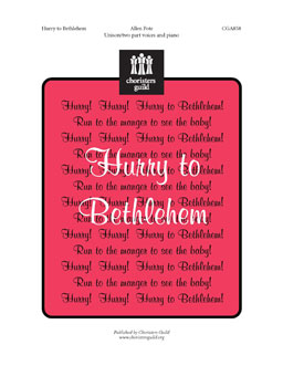 Hurry to Bethlehem